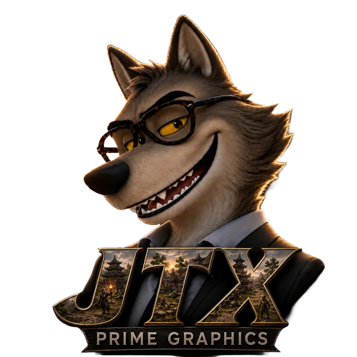 JTX Prime Graphics mascot