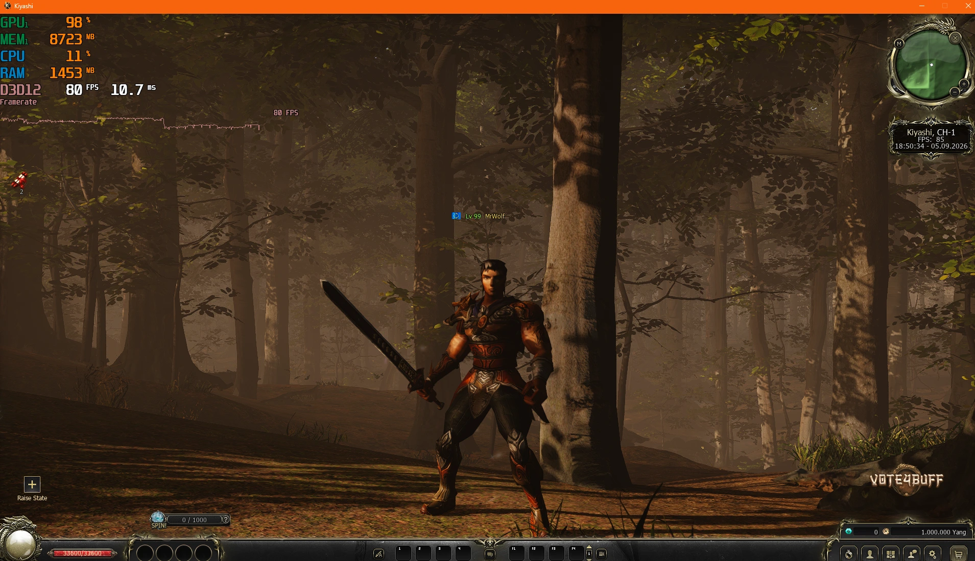 Prime Ultimate (v3) &mdash; in-game screenshot 1